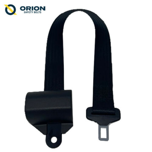 Orion 2-point ALR Safety Seatbelt Adjustable Vehicle Lap Seatbelts Black